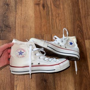 White high converse